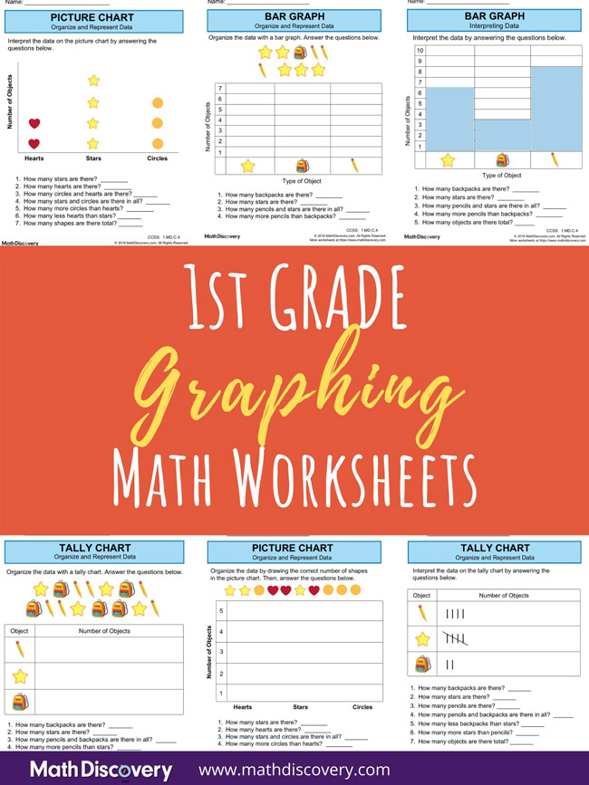 1st Grade Graphing Worksheets